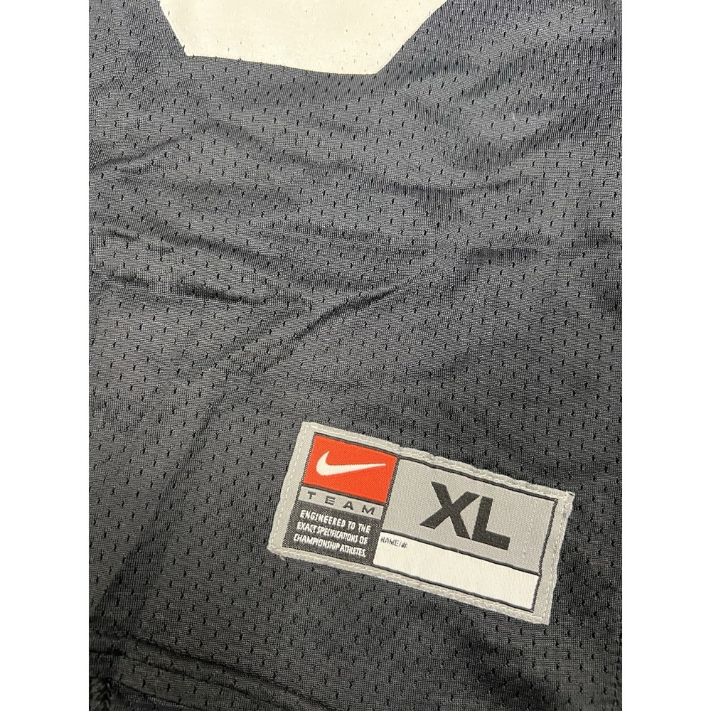 Nike Football Jersey Nike Team Black Warriors Football Practice Jersey Mens XL - Picture 2 of 10